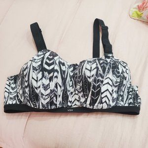 Feather Pattern VSX Sports Bra